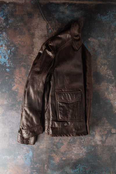 Emiliano Leather Jacket | Samples - Mens - Outerwear - Leather | Gimo's