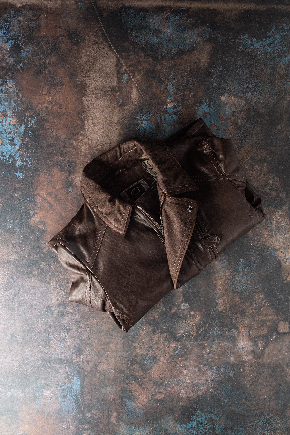 Emiliano Leather Jacket | Samples - Mens - Outerwear - Leather | Gimo's