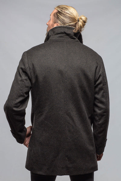 Emmet Shearling Overcoat | Samples - Mens - Outerwear - Cloth | Gimo's