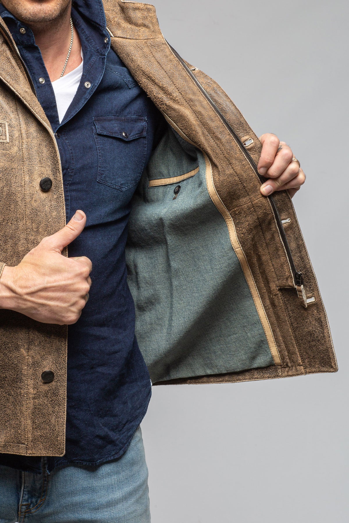 Gerard Vintage Jacket | Samples - Mens - Outerwear - Leather | Gimo's
