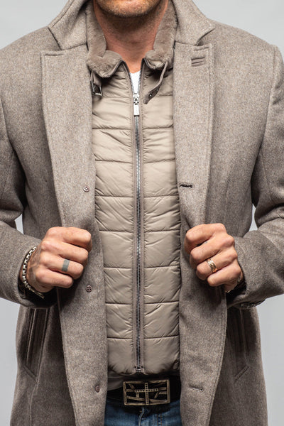 Gimo's Gore Wool Hooded Overcoat Samples - Mens - Outerwear - Cloth