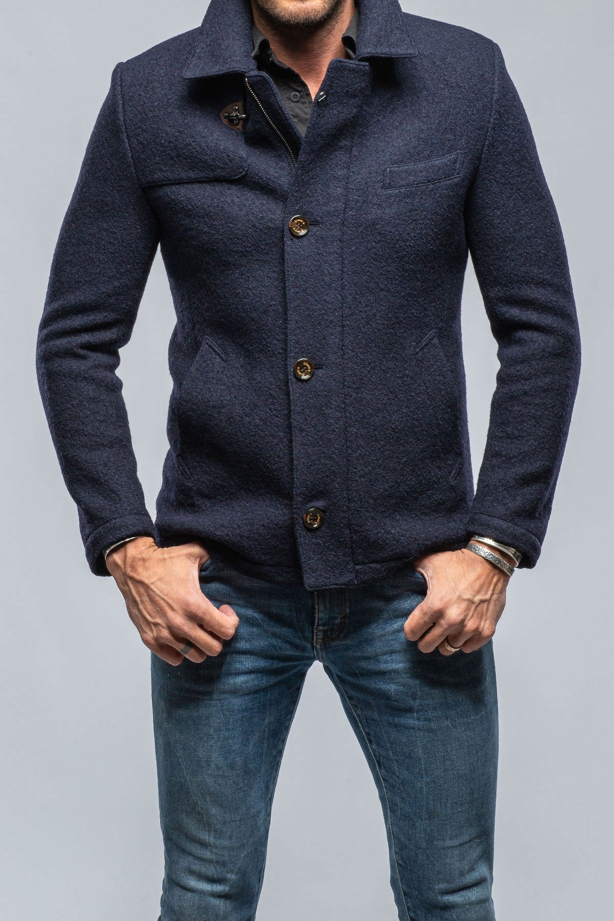 Gimo's Hemsworth Wool Coat Warehouse - Mens - Outerwear - Cloth