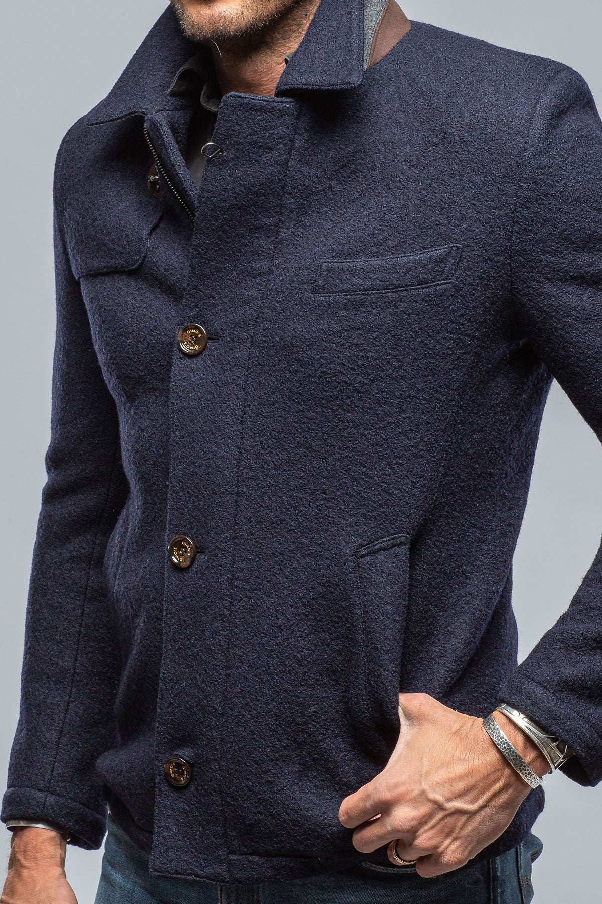 Gimo's Hemsworth Wool Coat Warehouse - Mens - Outerwear - Cloth