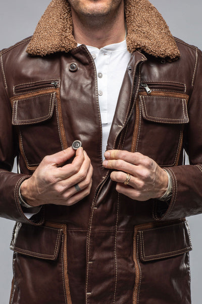 Gimo's Hillis Leather Jacket Samples - Mens - Outerwear - Leather