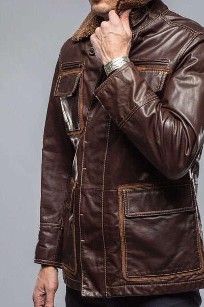 Gimo's Hillis Leather Jacket Samples - Mens - Outerwear - Leather