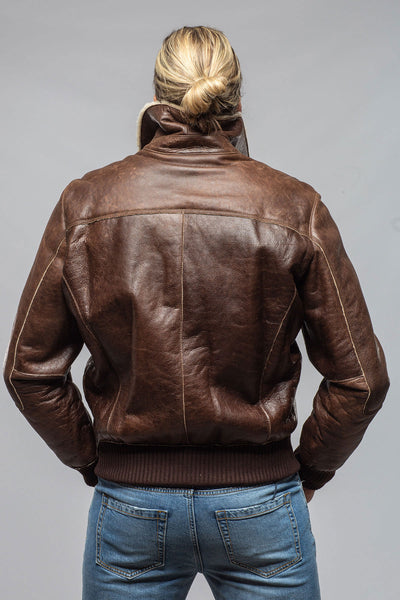 Gimo's Keller Vintage Shearling Bomber Samples - Mens - Outerwear - Shearling