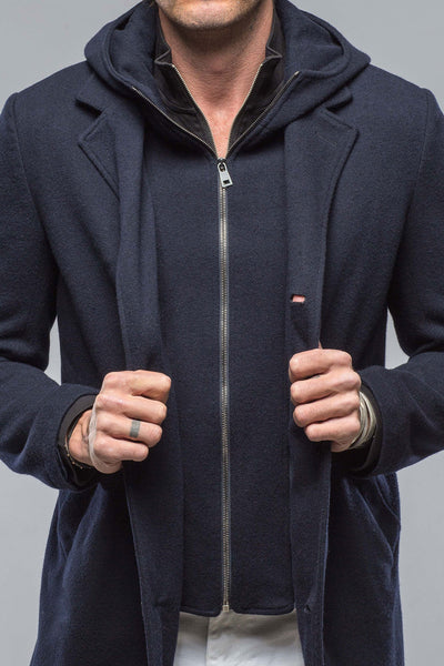 Gimo's Leon II Wool Jacket in Navy Mens - Outerwear - Cloth