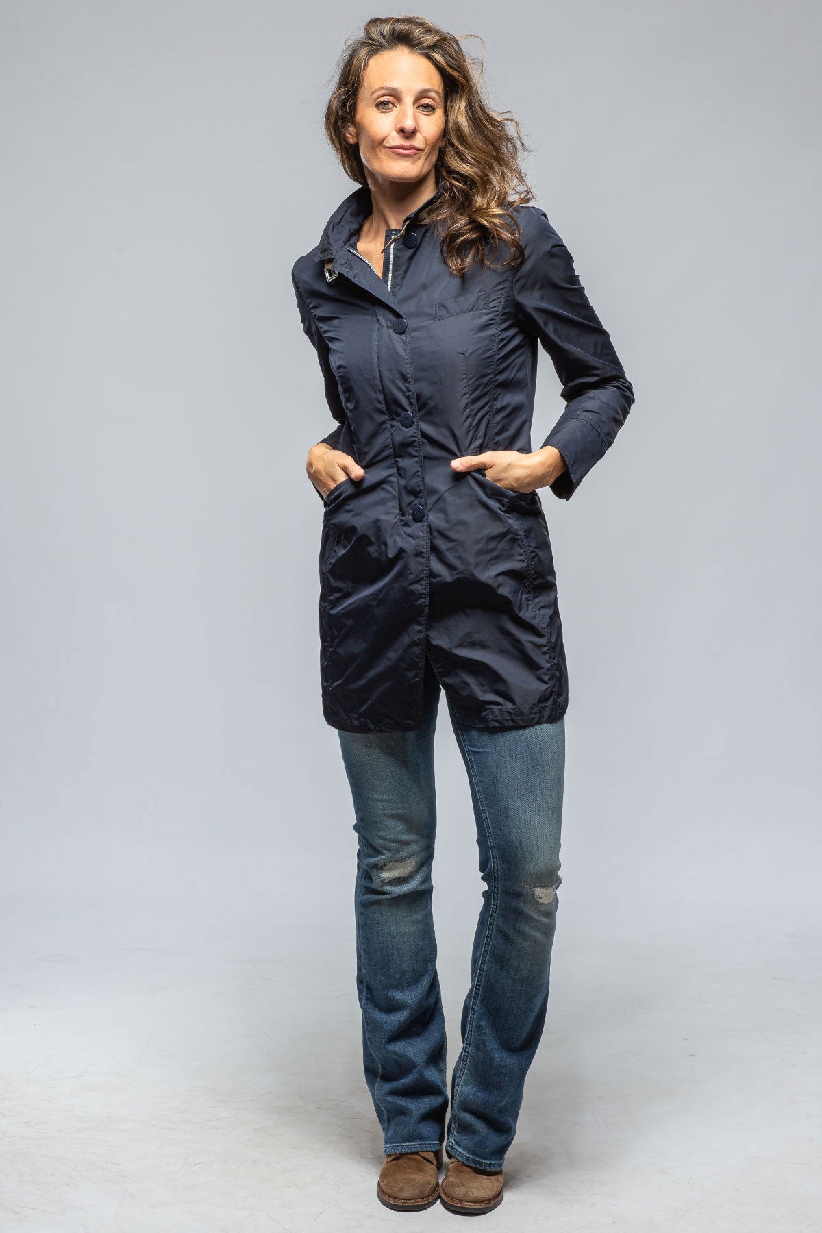 Gimo's Leslie Performance Jacket In Navy Warehouse - Ladies - Outerwear - Lightweight