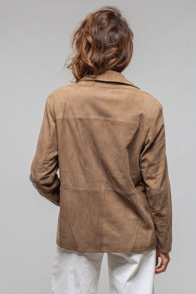 Luisa Suede Blazer | Samples - Ladies - Outerwear - Leather | Gimo's