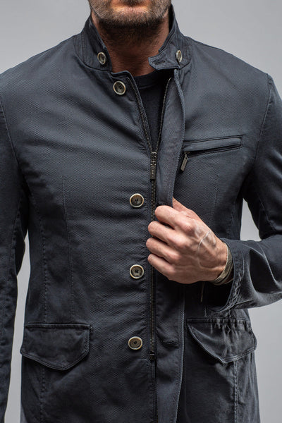 Gimo's | Lyndhurst Lightweight Jacket In Navy | Mens - Outerwear - Lightweight 