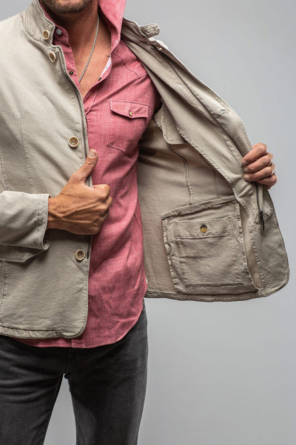 Gimo's Lyndhurst Lightweight Jacket In Off White Mens - Outerwear - Lightweight