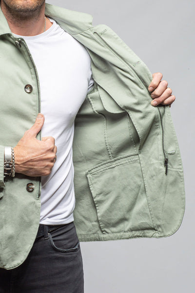 Gimo's Lyndhurst Travel Jacket In Green Mens - Outerwear - Lightweight
