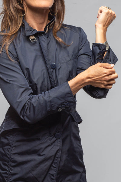 Gimo's Madison Travel Coat In Navy Warehouse - Ladies - Outerwear - Lightweight