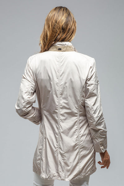 Gimo's Madison Travel Coat In Pearl/Blush Warehouse - Ladies - Outerwear - Lightweight