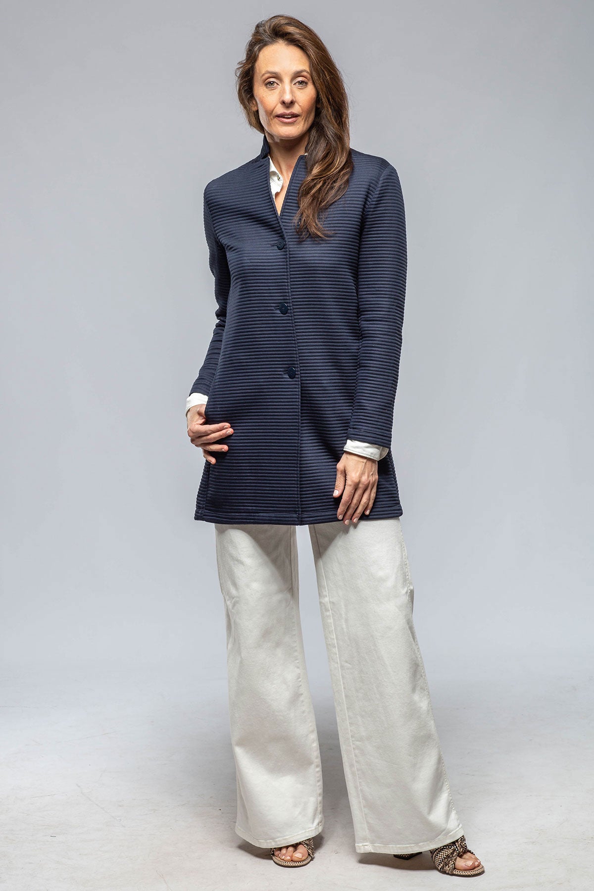 Gimo's Melania Stretch Ribbed Jacket Warehouse - Ladies - Outerwear - Lightweight