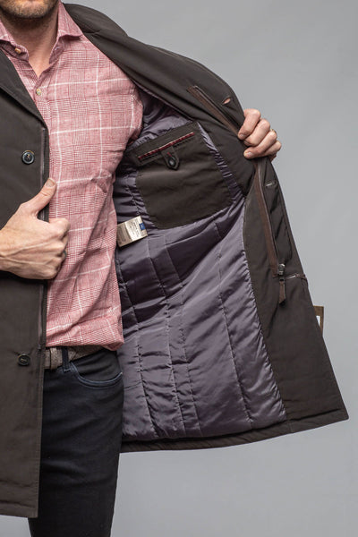 Gimo's Melvin Technical Overcoat Samples - Mens - Outerwear - Cloth