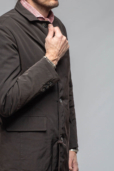 Gimo's Melvin Technical Overcoat Samples - Mens - Outerwear - Cloth