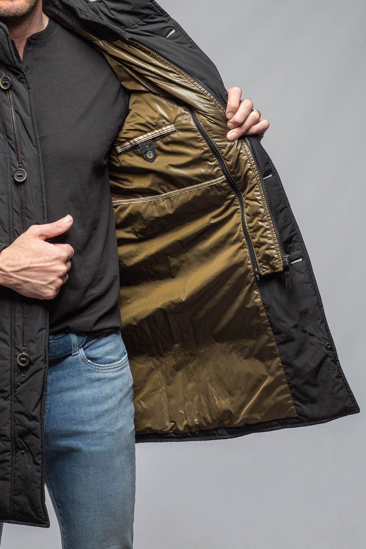 Gimo's Memphis Overcoat In Black Warehouse - Mens - Outerwear - Cloth