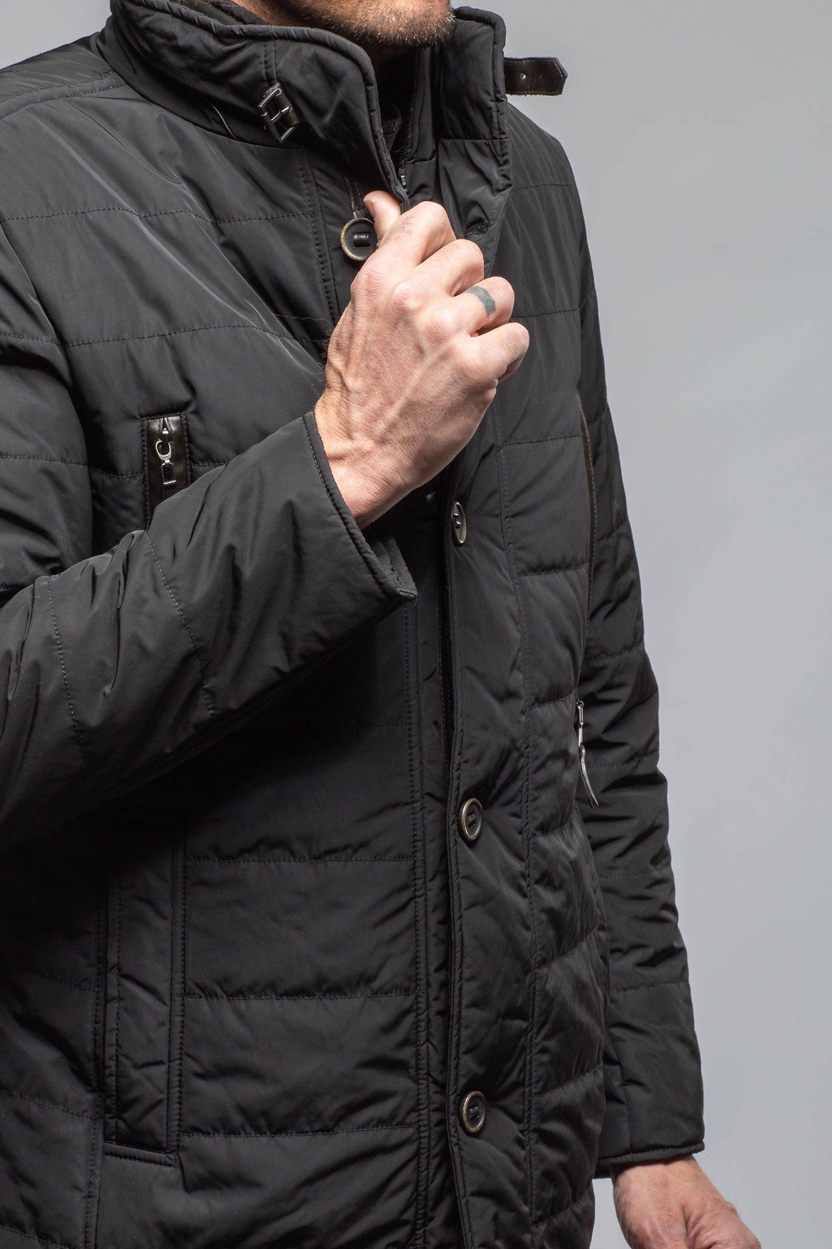 Gimo's Memphis Overcoat In Black Warehouse - Mens - Outerwear - Cloth