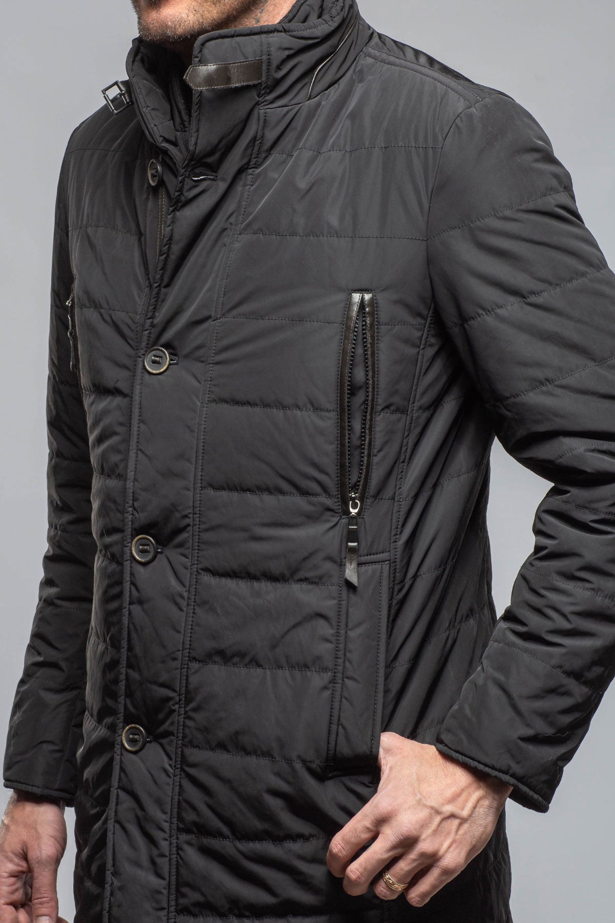 Gimo's Memphis Overcoat In Black Warehouse - Mens - Outerwear - Cloth