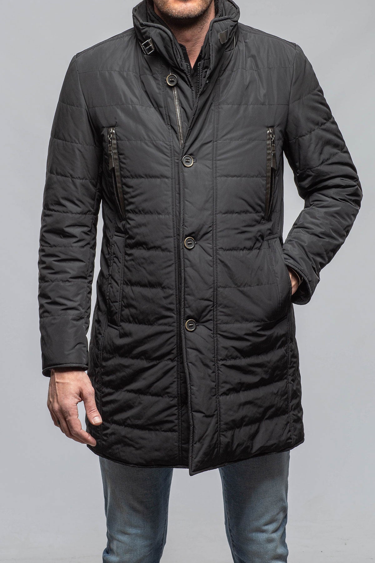 Gimo's Memphis Overcoat In Black Warehouse - Mens - Outerwear - Cloth