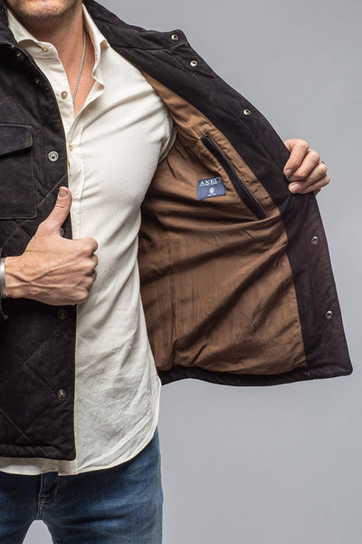 Gimo's Milo Quilted Jacket In Fango Mens - Outerwear - Leather