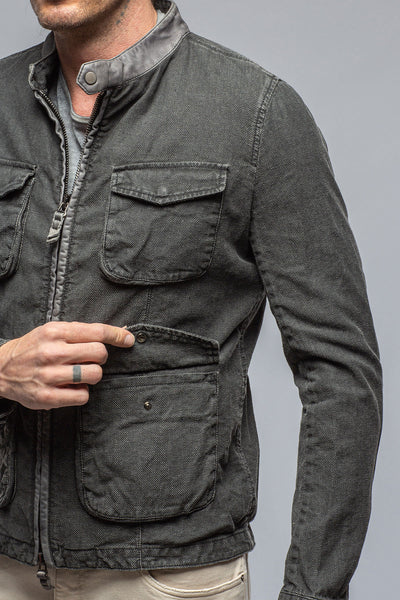 Gimo's Mitiano Cotton/Linen Moto Warehouse - Mens - Outerwear - Cloth