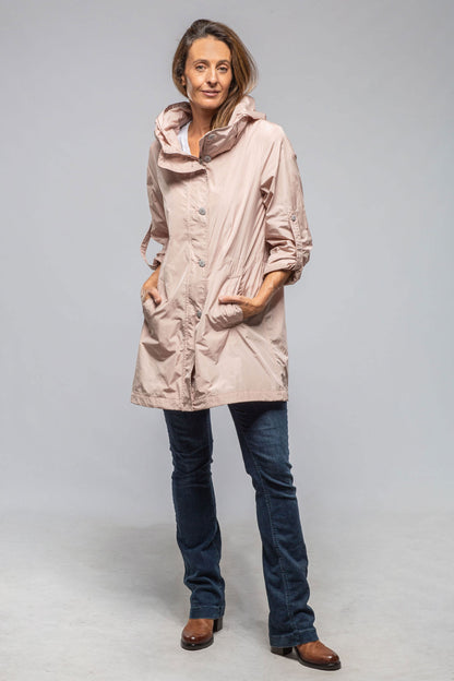 Gimo's Monica Rain Coat In Blush Warehouse - Ladies - Outerwear - Lightweight