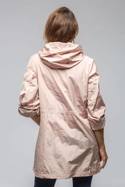 Gimo's Monica Rain Coat In Blush Warehouse - Ladies - Outerwear - Lightweight