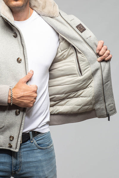 Gimo's Morton Knit Bomber Samples - Mens - Outerwear - Cloth