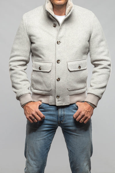 Gimo's Morton Knit Bomber Samples - Mens - Outerwear - Cloth