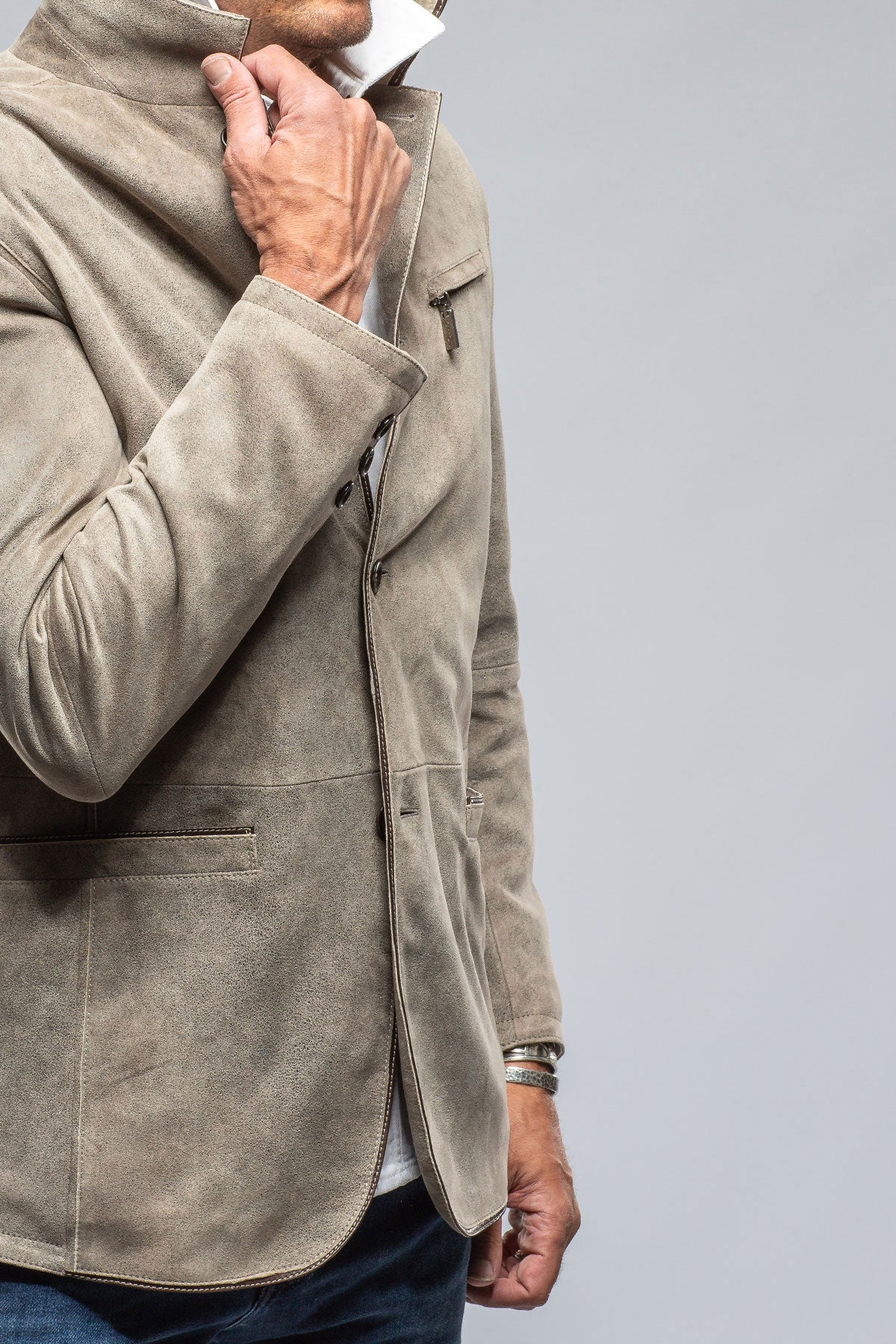 Gimo's | Mulholland Suede Sport Jacket | Mens - Outerwear - Leather 
