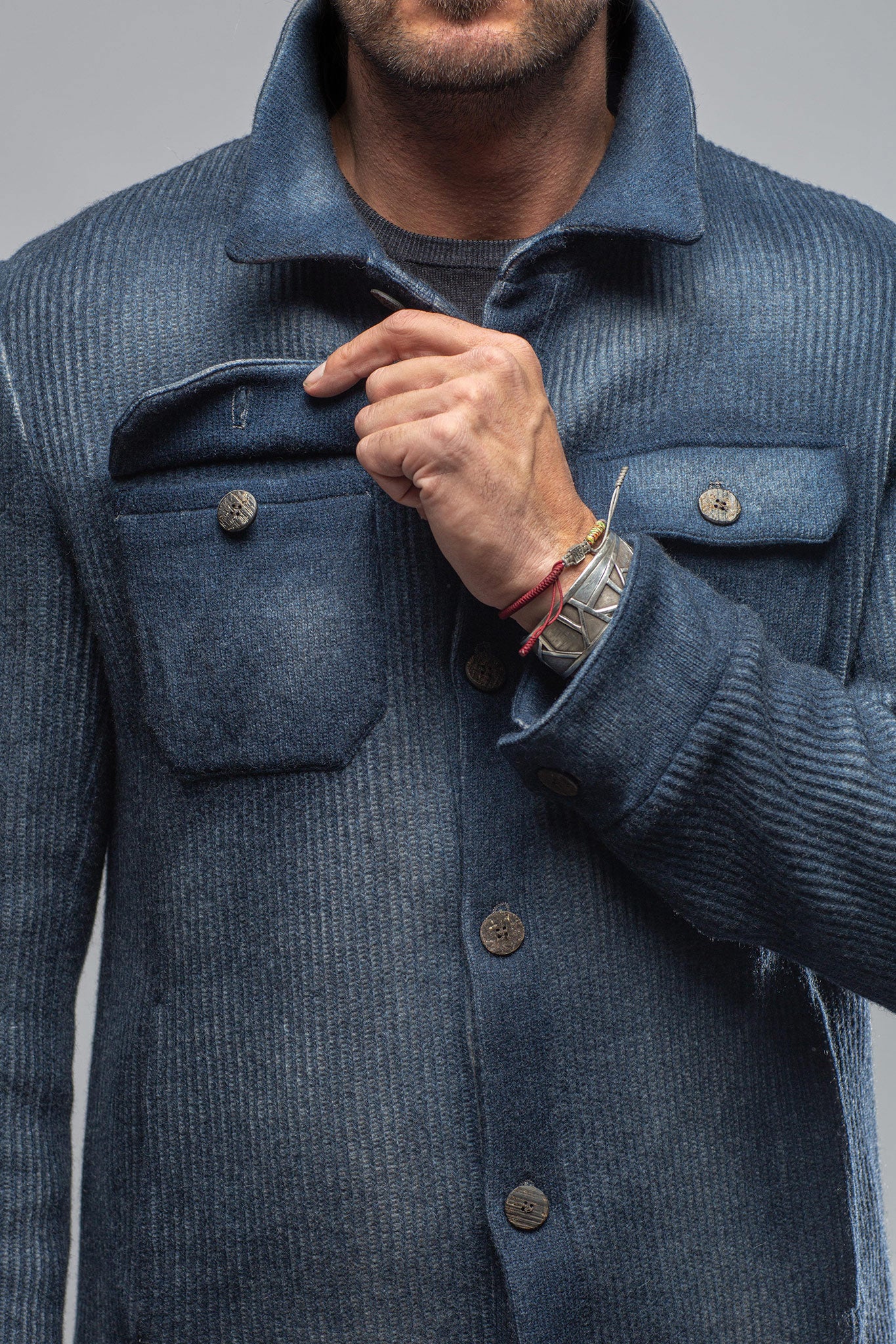 Nico Shirt Jacket | Samples - Mens - Outerwear - Cloth | Gimo's