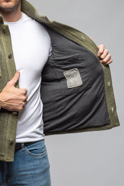 Gimo's Raleigh Knit Coat Samples - Mens - Outerwear - Cloth