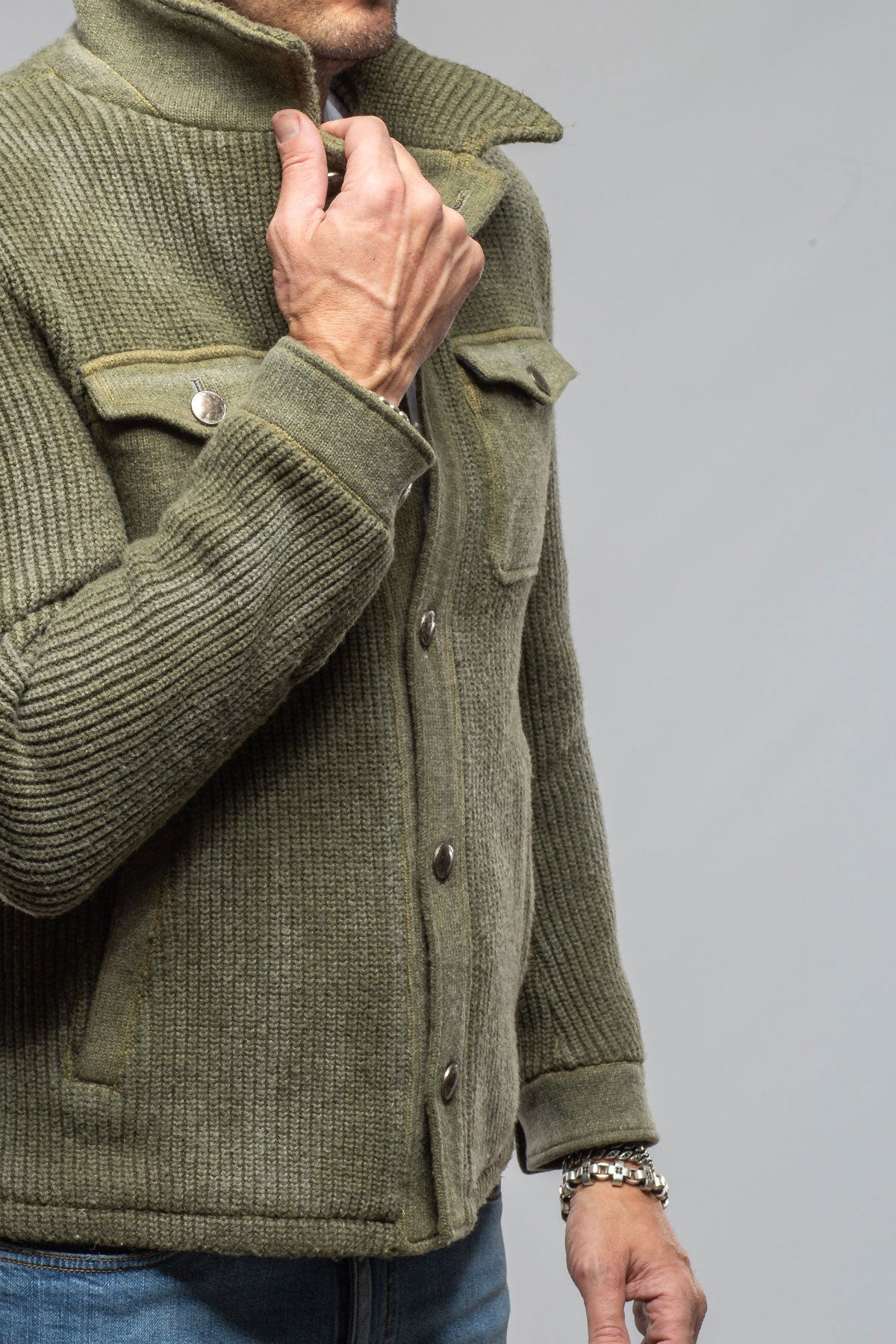 Gimo's Raleigh Knit Coat Samples - Mens - Outerwear - Cloth