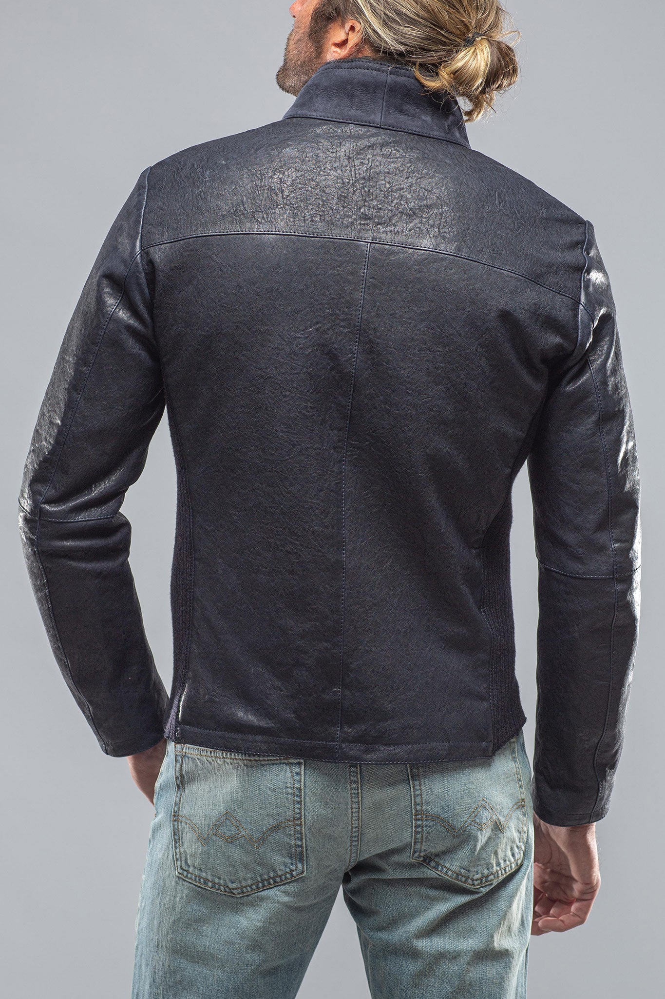 Gimo's Recontato Shearling Moto Jacket Mens - Outerwear - Shearling