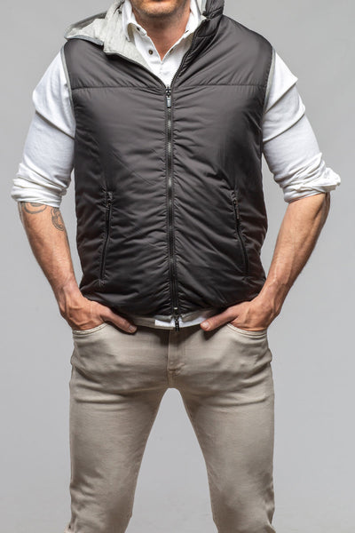 Reeves Reversible Vest | Samples - Mens - Outerwear - Cloth | Gimo's