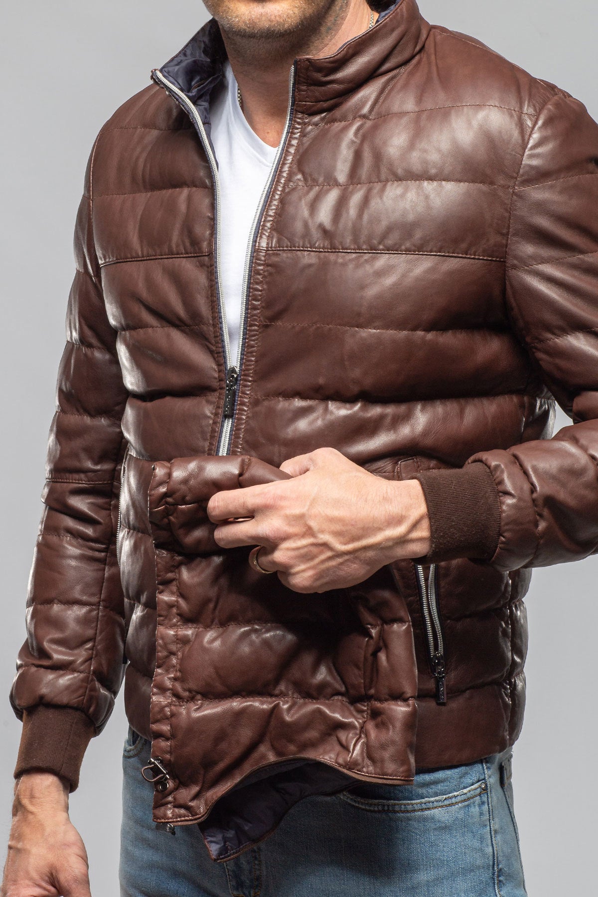 Gimo's Revel Hooded Puffer Samples - Mens - Outerwear - Cloth