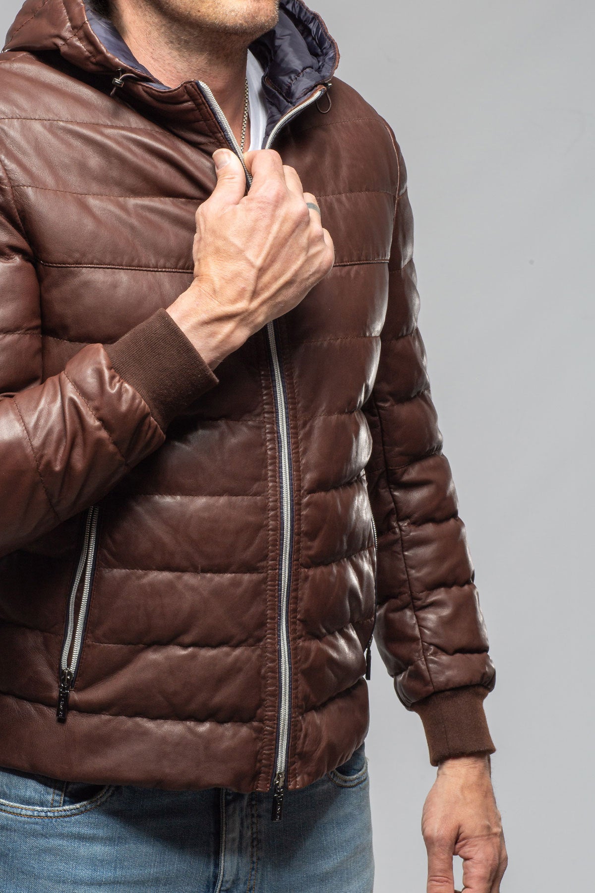 Gimo's Revel Hooded Puffer Samples - Mens - Outerwear - Cloth