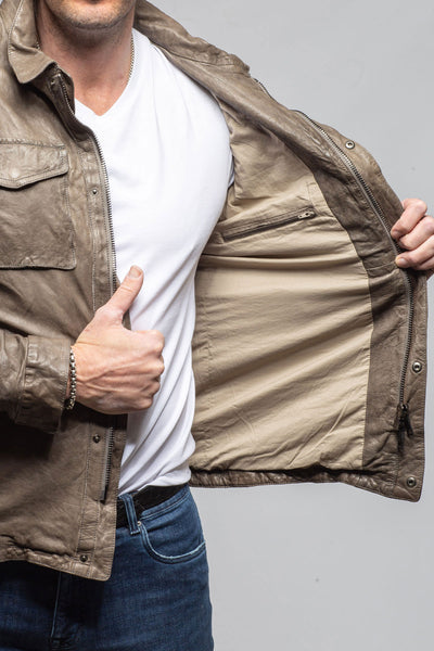 Riccardo Nappa Jacket | Samples - Mens - Outerwear - Leather | Gimo's