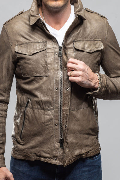 Riccardo Nappa Jacket | Samples - Mens - Outerwear - Leather | Gimo's