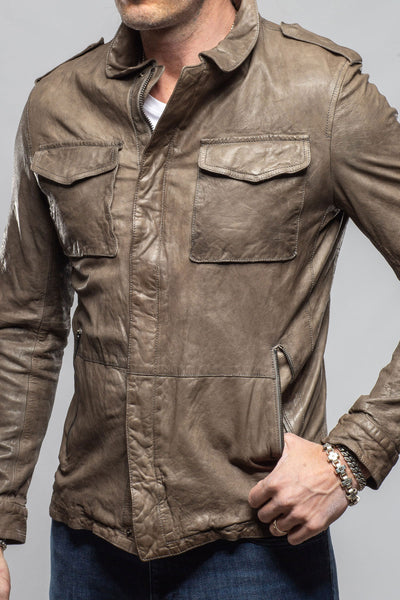 Riccardo Nappa Jacket | Samples - Mens - Outerwear - Leather | Gimo's