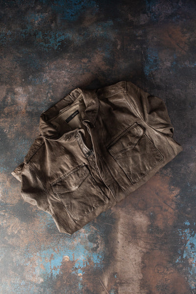 Riccardo Nappa Jacket | Samples - Mens - Outerwear - Leather | Gimo's