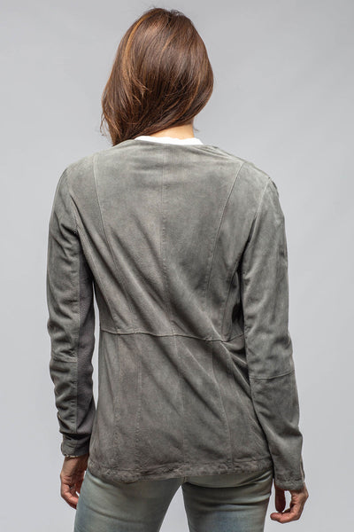 Gimo's Rosey Leather Jacket Grey Samples - Ladies - Outerwear - Leather