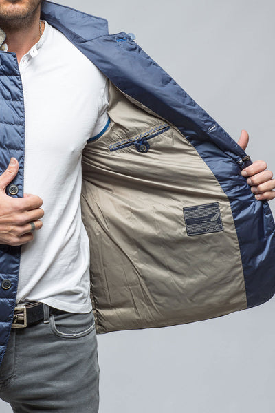 Gimo's Ryder Jacket In Blue Warehouse - Mens - Outerwear - Cloth