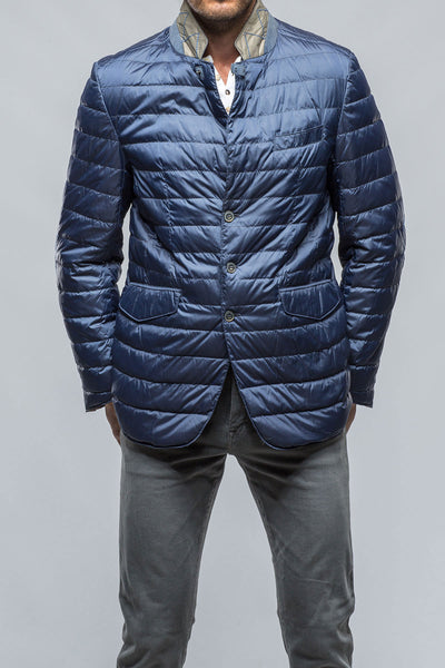 Gimo's Ryder Jacket In Blue Warehouse - Mens - Outerwear - Cloth