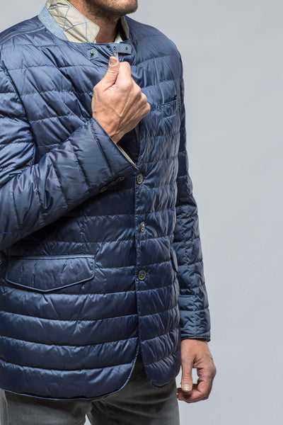 Gimo's Ryder Jacket In Blue Warehouse - Mens - Outerwear - Cloth