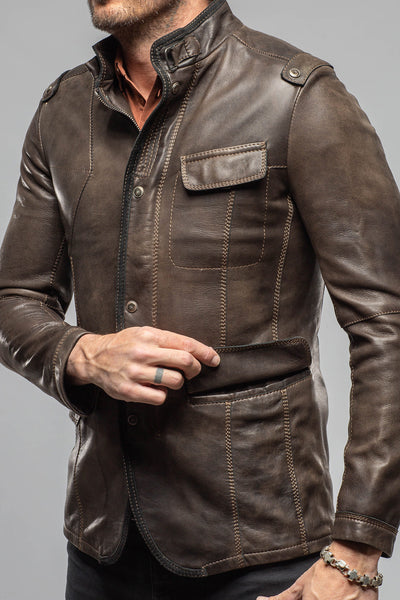 Gimo's Sells Nappa Leather Jacket Samples - Mens - Outerwear - Leather
