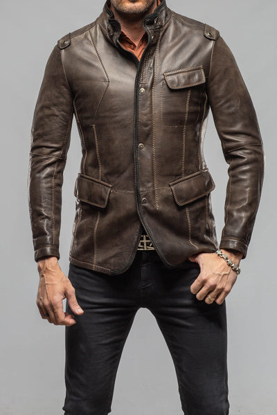Gimo's Sells Nappa Leather Jacket Samples - Mens - Outerwear - Leather