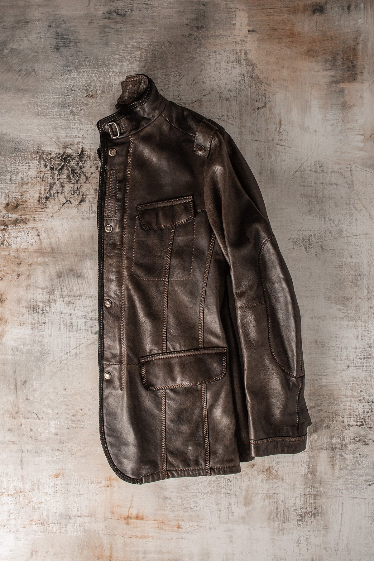 Gimo's Sells Nappa Leather Jacket Samples - Mens - Outerwear - Leather